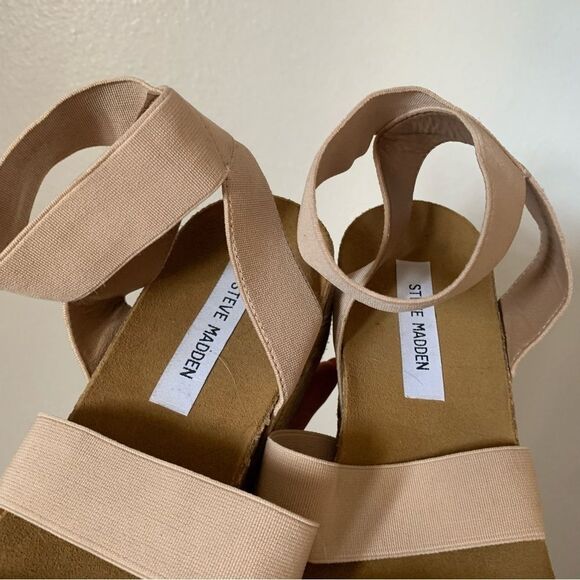 Steve Madden Kimmie Flatform Espadrille Sandals size 10 women’s - Picture 3 of 9